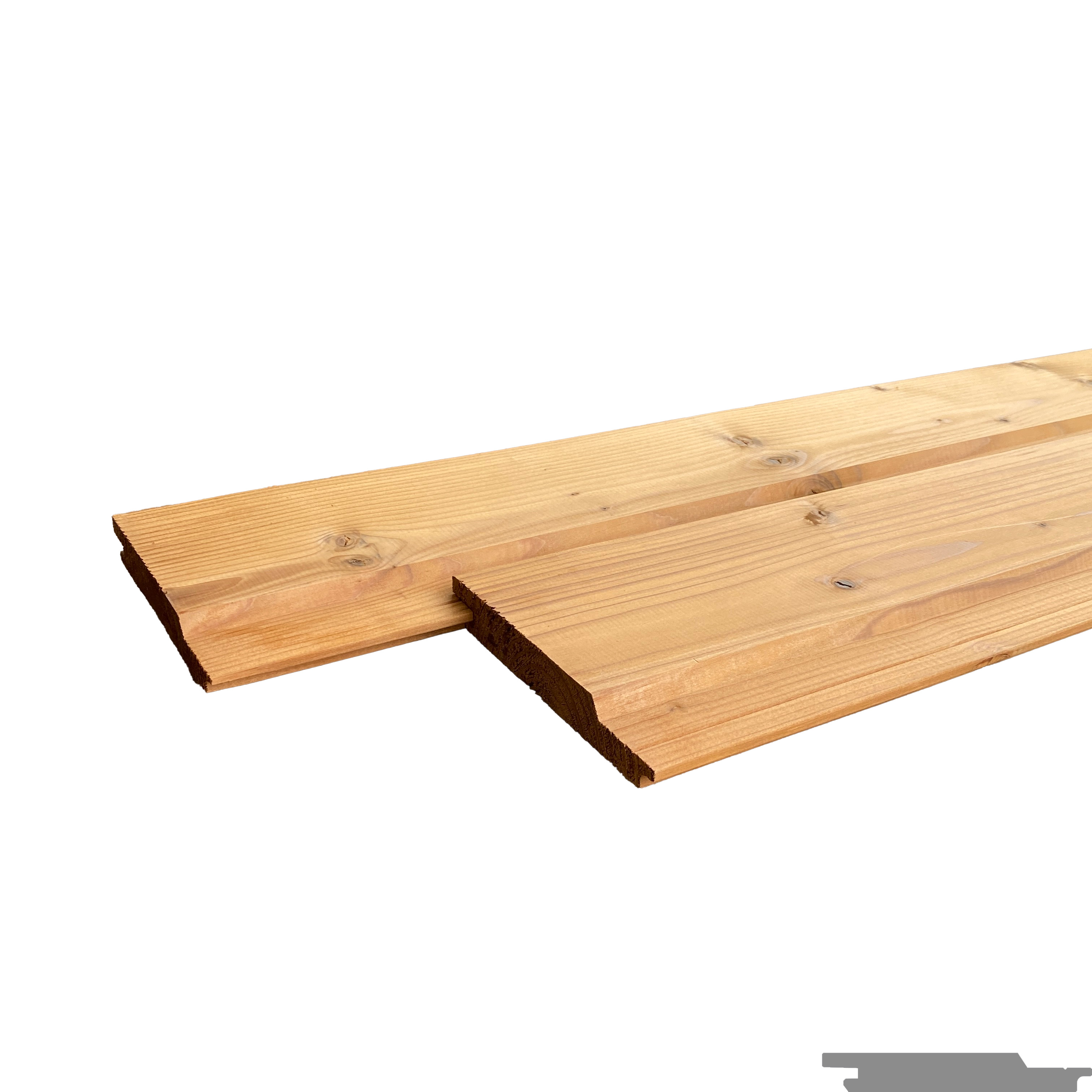 Vuren Channelsiding 1,8 x 14 cm (12,2 cm werkend) NIEUW
