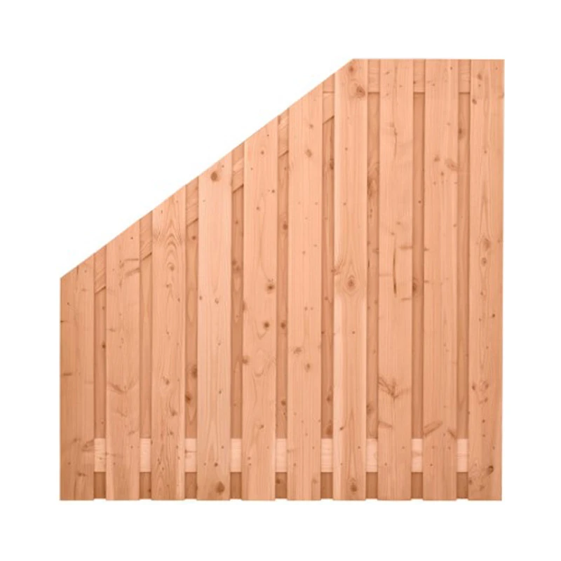 Douglas 21-planks scherm (schuin)