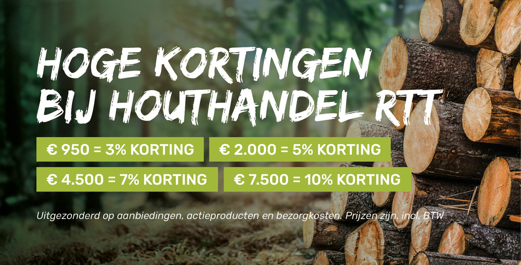 Staffelkorting foto