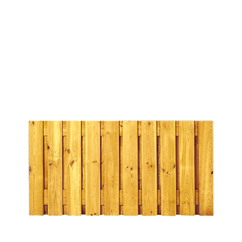 Grenen 21-planks scherm